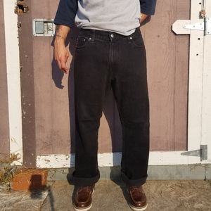 Guess Jeans Y2K straight cut black jeans